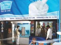 Mother dairy Booth