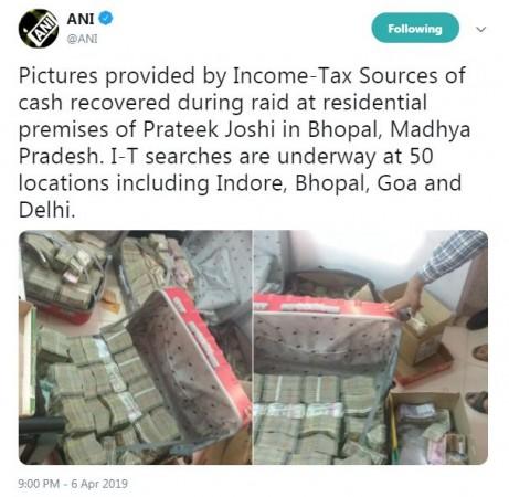 Kamal nath aide raids