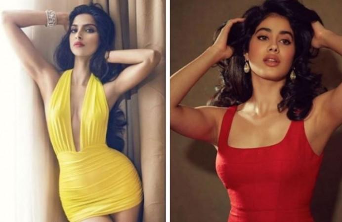 Sonam Kapoor and Janhvi Kapoor Instagram