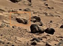 Egyptian sarcophagus on Mars