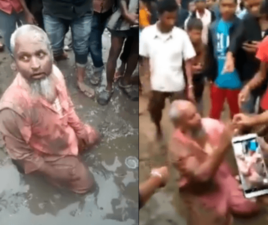Shaukat Ali was abused and thrashed for allegedly selling beef in Assam's Biswanath district. Shaukat Ali assam