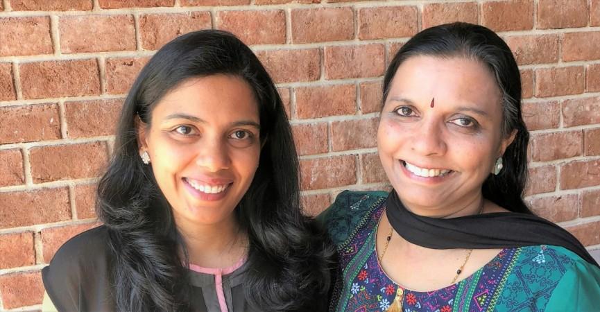 (Left-Right) Nidhi Mathur and Dr Geetha Manjunath, co-founders of Bengaluru's deep-tech start-up firm, Niramai. River blindess, Niramai, Bengaluru, start-up
