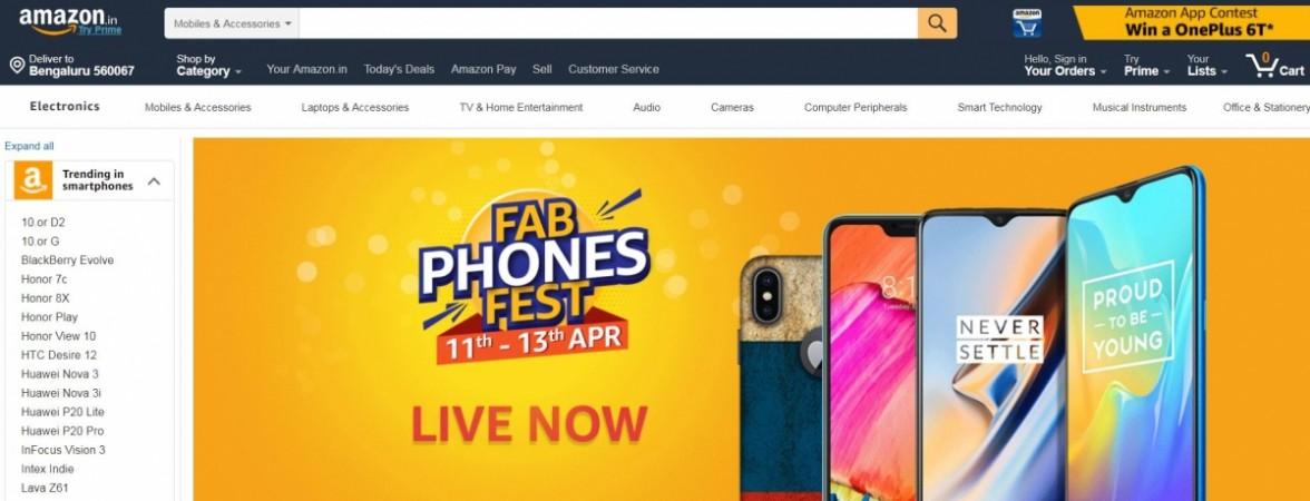 Amazon Fab Phones Fest is now live in India Amazon, Fab Phones Fest, OnePlus, iPhone X