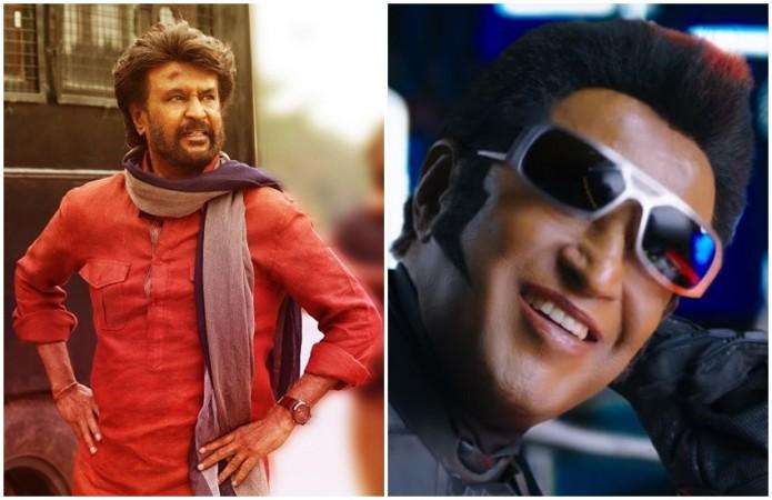 It's Rajinikanth vs Rajinikanth on TV. 2.0 Vs Petta on TV