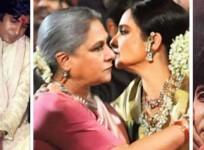 Rekha, Amitabh Bachchan and Jaya Bachchan