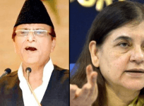 azam khan Maneka Gandhi