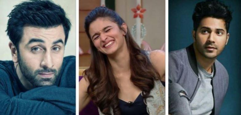 Ranbir Kapoor, Alia Bhatt, Varun Dhawan