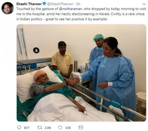 shashi tharoor tweet 1