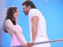 Leaked still of Prabhas and Shraddha Kapoor from Saaho
