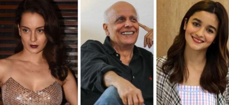 Kangana Ranaut, Mahesh Bhatt, Alia Bhatt