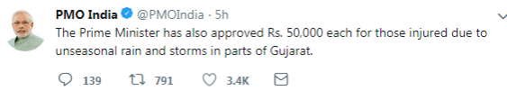 modi tweet