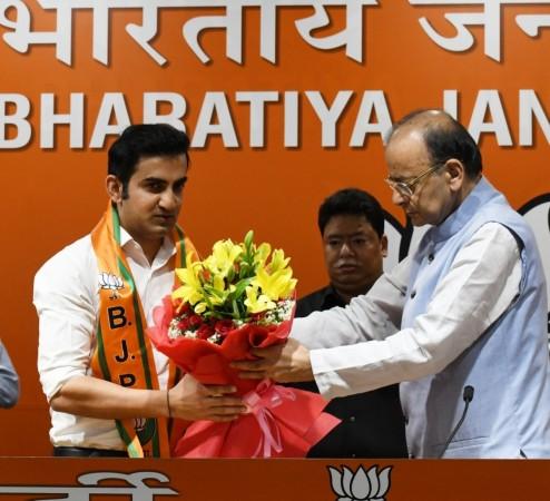 Gautam Gambhir is the most prominent cricketer to have joined politics this year Gautam Gambhir joining BJP