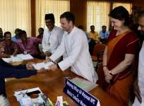 Rahul gandhi wayanad nomination