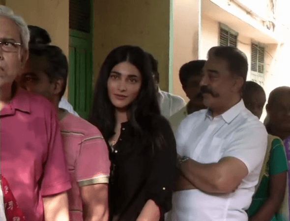 Kamal Hassan Shruti Haasan