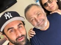 Ranbir Kapoor, Rishi Kapoor, Neetu Kapoor