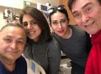 Rishi Kapoor, Neetu Kapoor, Karisma Kapoor, Randhir Kapoor