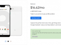 Google Fi birthday deal on Pixel 3, 3 XL