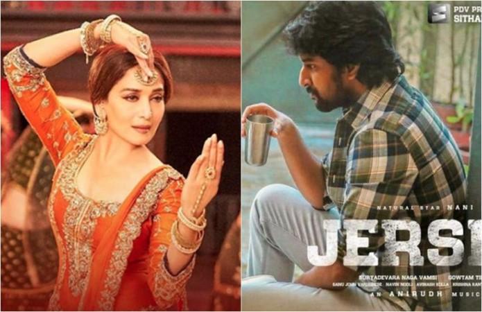 A collage of the pics from Kalank and Jersey. Jersey and Kalank