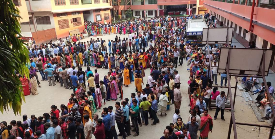 Polling has begun in 15 Assembly constituencies in Karnataka Phase 3 of Lok Sabha Elections 2019