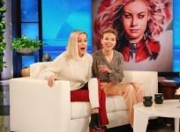 Brie Larson and Scarlett Johansson on The Ellen DeGeneres Show