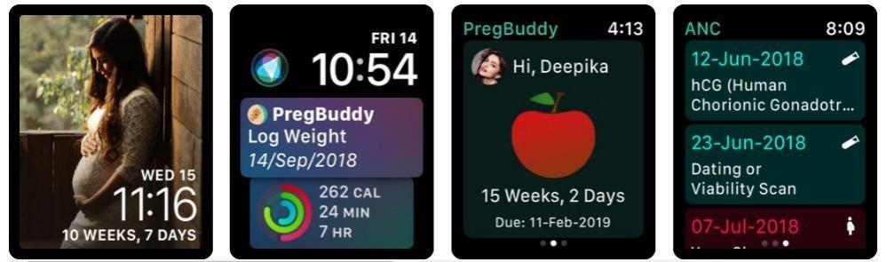 PregBuddy app for Apple Watch PregBuddy, Apple, iOS apps,WWDC 2019