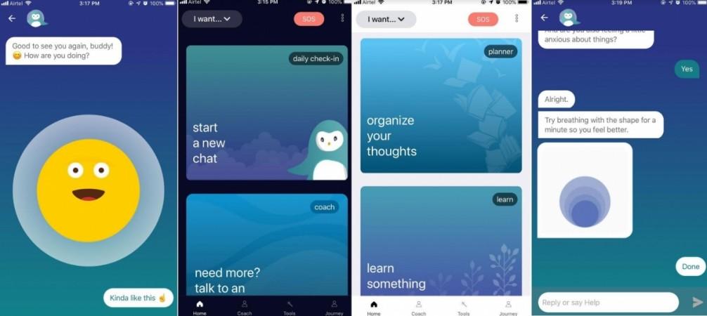 Wysa: Chatbot for a calm mind iOS app for iPhones Wysa, chatbot for a calm mind, Apple, App, store