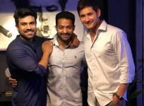 Mahesh Babu with Jr NTR and Ram Charan