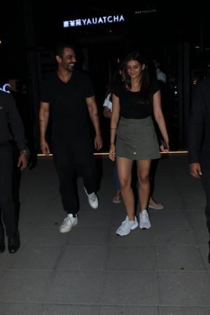 Arjun Rampal with daughter Mahikaa post dinner outing last night in Mumbai Arjun Rampal with daughter Mahikaa