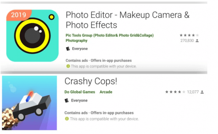 Several apps removed from Play Store for ad-fraud Several apps removed from Play Store for ad-fraud