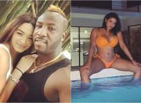 Andre Russell, wife Jassym Lora