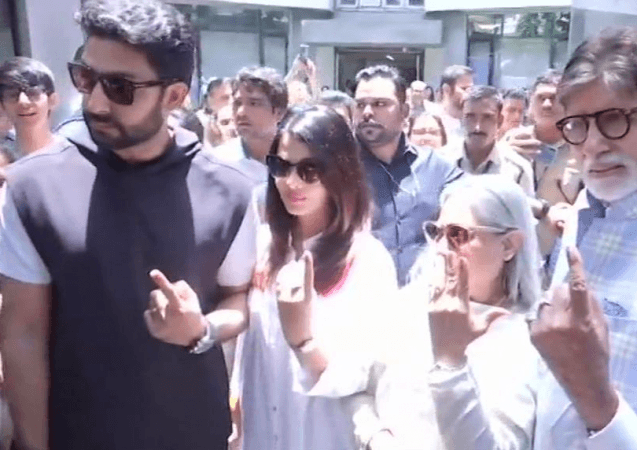 Bachchan Family votes