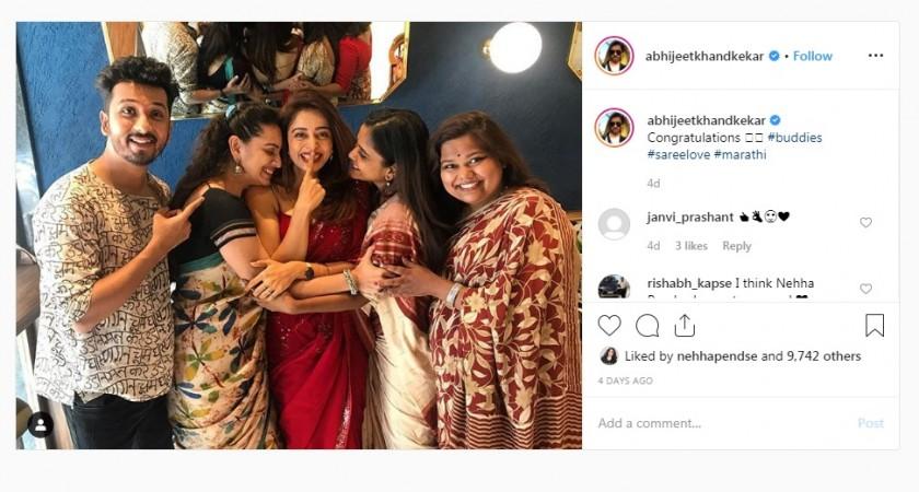 Abhijeet Khandkekar, Shruti Marathe, Neha Pendse, Hemangi Kavi, Abhijeet Khandkekar, Shruti Marathe, Neha Pendse, Hemangi Kavi,