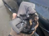 mobile phone explodes
