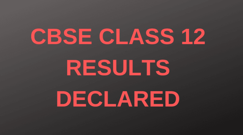 CBSE class 12 results
