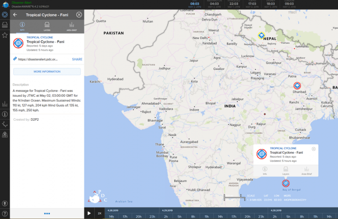 Get early warnings of disasters with Disaster Alert. Disaster Alert