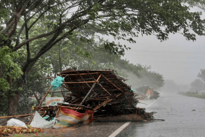 A 65-year-old woman died after a suspected heart attack at a cyclone shelter. cyclone fani