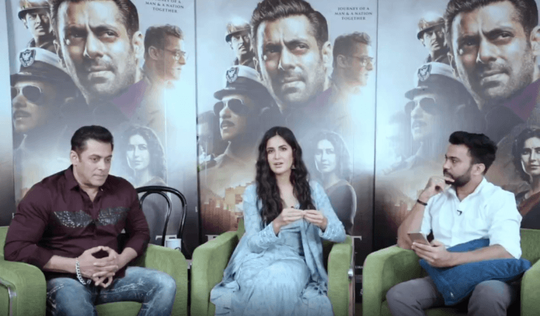 Salman Khan, Katrina Kaif and Ali Abbas Zafar on Twitter Live for the film Bharat. Salman Khan, Katrina Kaif and Ali Abbas Zafar on Twitter Live