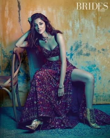 Ananya Panday on Brides cover