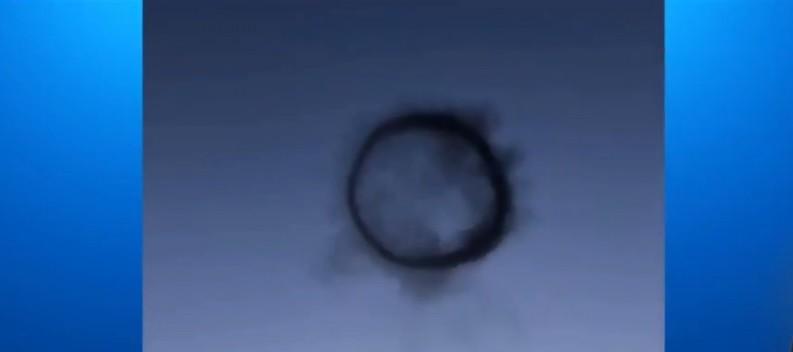 Black ring UFO