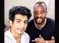Andre Russell, Palash Muchhal,