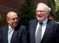 Ajit Jain with Warren Buffett