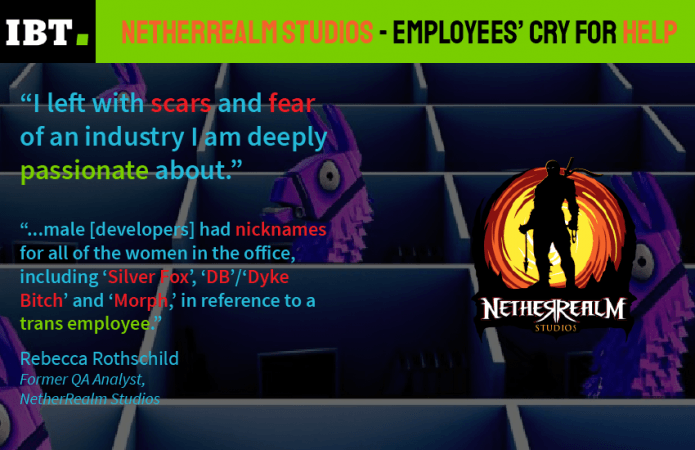 Gruntled NetherRealm employees share their stories of toxic work culture Gruntled NetherRealm employees share their stories of toxic work culture