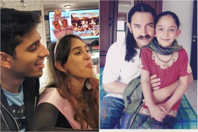 Ira Khan, Aamir Khan Ira Khan, Aamir Khan