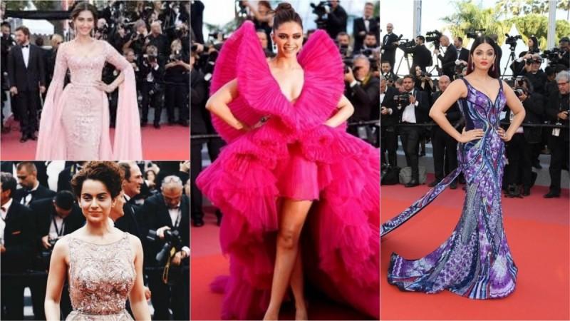 Sonam Kapoor, Kangana Ranaut, Deepika Padukone and Aishwarya Rai Bachchan to make an appearance at Cannes 2019. Sonam Kapoor, Kangana Ranaut, Deepika Padukone and Aishwarya Rai Bachchan to make an appearance at Cannes 2019.