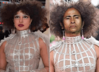 Priyanka Chopra at MET Gala 2019 and Mamata Banerjee meme