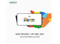 Oppo Reno invite for India