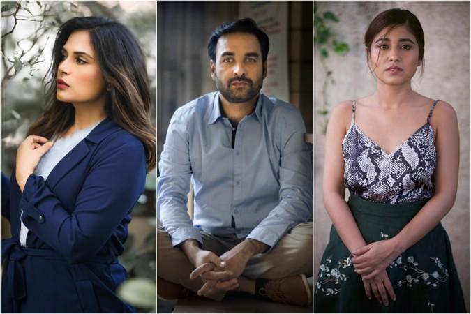 Richa Chadha, Pankaj Tripathi, Shweta Tripathi