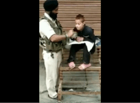 CRPF jawans feed paralysed Kashmiri boy