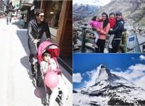 Allu Arjun enjoys Swiss vacay with family