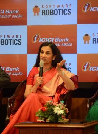 ICICI CEO Chanda Kochhar at the launch of Chanda Kochhar